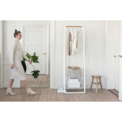 Πολυλειτουργική κρεμάστρα ρούχων Brabantia Linn 1000815, Ατσάλι, Λευκό