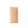 Brabantia Profile Knife Block 1003297, Holds up to 5 knives, Stylish design, Beech, Brown