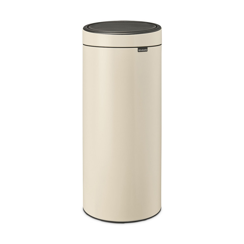 Κάδος Brabantia Touch Bin New 1005544, 30 λίτρα, Αθόρυβο και ομαλό άδειασμα, Μπεζ