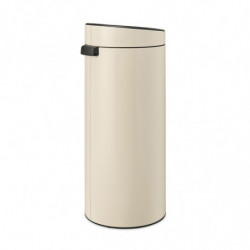 Кош за боклук Brabantia Touch Bin New 1005544, 30 л, Безшумно и плавно затваряне, Бежов