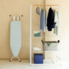 Brabantia B 1005617 Ironing Board, 124x38 cm, 7 height settings, Iron Rest, Light Blue