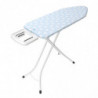Brabantia C 1005620 Ironing Board, 124x45 cm, 7-position height adjustment, Large iron rest, Light Blue