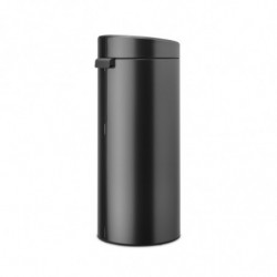 Brabantia Touch Bin New 1008860 Trash Can, 30 L, Silent and Smooth Closing, Dark Gray