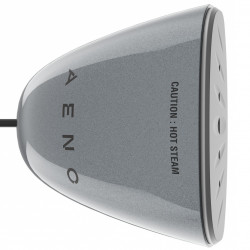 Уред за гладене с пара Aeno AGS0002, 1190W, 24 г/мин, 110 мл, Система против котлен камък, Черен/сив