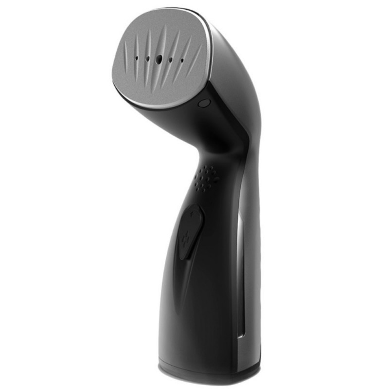 Уред за гладене с пара Aeno AGS0002, 1190W, 24 г/мин, 110 мл, Система против котлен камък, Черен/сив