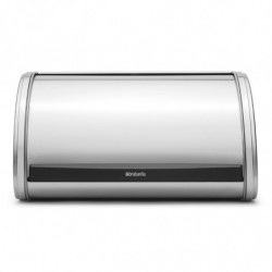 Кутия за хляб Brabantia Roll Top Medium Matt Steel, средна