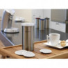 Brabantia 646989 Coffee Capsule Storage Jar, Holds up to 18 capsules, Stainless steel, Fingerprint-resistant, Silver
