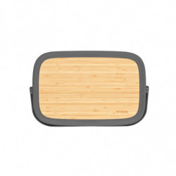 Кутия за хляб Brabantia Nic, Dark Grey