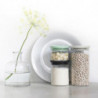 Set 3 borcane stivuibile pentru depozitare alimente Brabantia 1005602, 300/600/1.1L, Multicolor
