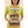 Кутии за съхранение на продукти комплект Brabantia Tasty+ Stackable 2x1.5L+1x3.5L Light Grey