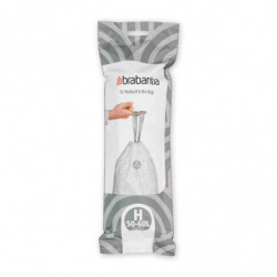 Торба за кош Brabantia размер H, 50-60L, 10 броя, бели