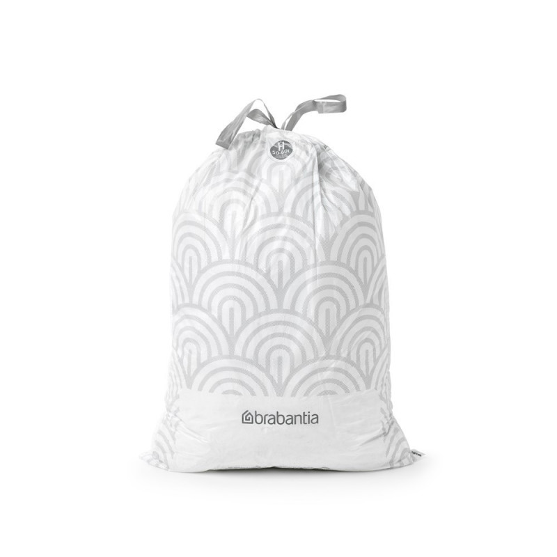 Brabantia PerfectFit Touch/Push/Big Bin Bags 647039, μέγεθος H, 50-60 l, 10 τεμάχια, λευκό