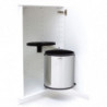 Кош за смет за вграждане Brabantia Built-In 15L, Brilliant Steel