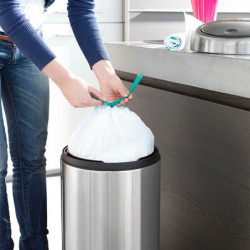Brabantia szemeteszsák G méret, 23-30L, 40 darab, fehér