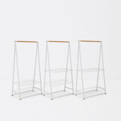 Suport multifunctional pentru haine Brabantia Linn 1008930, Otel, Alb