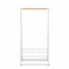 Многофункционална закачалка за дрехи Brabantia Linn 1008930, Стомана, Бял