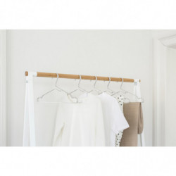 Πολυλειτουργική κρεμάστρα ρούχων Brabantia Linn 1008930, Ατσάλι, Λευκό