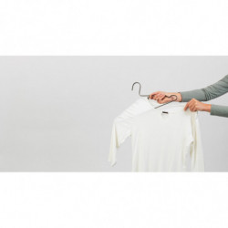 Set 4 umerase Brabantia Linn 1000823, Aluminiu, Negru