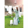 Brabantia Essential 1003460 Outdoor Space, 30 m, Concrete Anchor, Sheath, Corrosion-Resistant, Stainless Steel