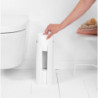 Brabantia ReNew 1003470 Spare Toilet Paper Holder, Triple, Rust-Resistant, White