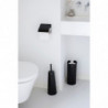 Brabantia ReNew 1003476 Bathroom Accessory Set, 3-Piece, Rust-Resistant, Matte Black