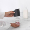Brabantia MindSet Liquid Soap Dispenser 1005672, 200 ml, Wide Opening, Dark Gray