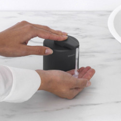 Brabantia MindSet Liquid Soap Dispenser 1005672, 200 ml, Wide Opening, Dark Gray