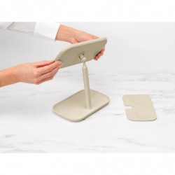 Огледало с поставка за принадлежности Brabantia ReNew Soft Beige