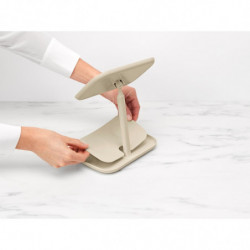 Огледало с поставка за принадлежности Brabantia ReNew Soft Beige