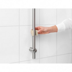 Organizator pentru dus Brabantia ReNew 1006272, 7.5x13.3x24.4 cm, Orificii scurgere apa, Rezistent la coroziune, Bej