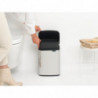 Cos de gunoi Brabantia Bo Small 1006630, 7 L, Deschidere lina si silentioasa, Baza antiderapanta, Inox