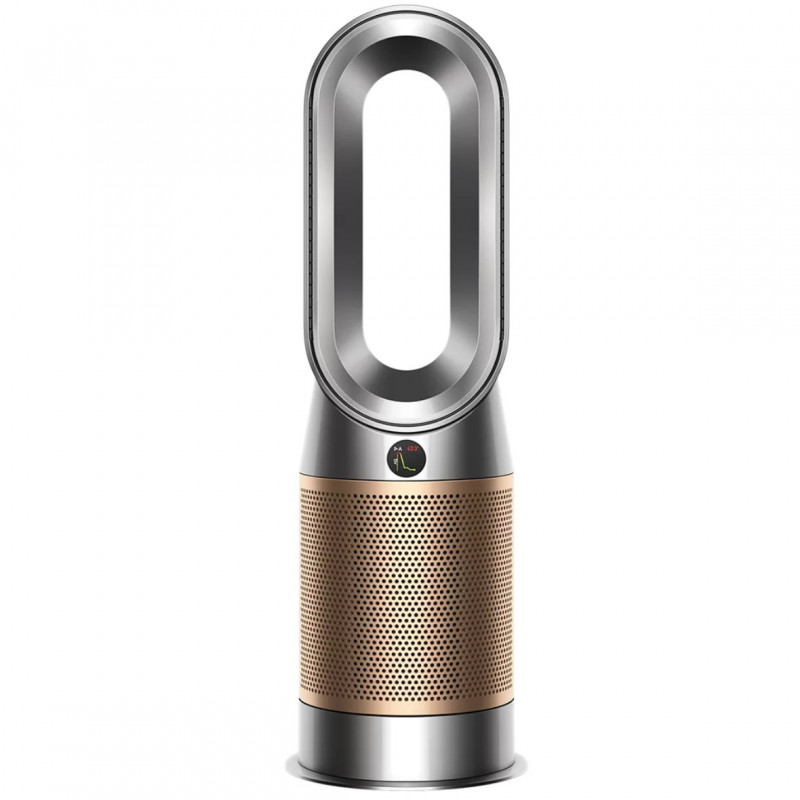 Καθαριστής αέρα 3 σε 1 Dyson HP09 NK/GD, Ψυγείο, Θέρμανση, Έως 81m2, Wi-Fi, 10 ταχύτητες, Ταλάντωση, Αυτόματος αισθητήρας βρώμικου αέρα, Νικέλιο/Χρυσό