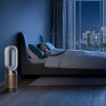 Purificator de aer 3in1 Dyson HP09 NK/GD, Racitor, Incalzitor, Pana la 81 m², Wi-Fi, 10 viteze, Oscilatie, Auto senzor aer murdar, Nichel/Galben