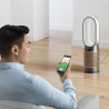 Dyson HP09 NK/GD 3-in-1 Air Purifier, Cooler, Heater, Up to 81 m², Wi-Fi, 10 Speeds, Oscillation, Automatic Air Quality Sensor, Nickel/Gold