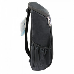 Esperanza ET199 Laptop Bag, 15.6", Foam-padded side panels, Zippered pocket, Black