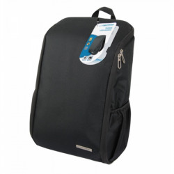 Esperanza ET199 Laptop Bag, 15.6", Foam-padded side panels, Zippered pocket, Black