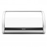 Brabantia Roll Top Bread Box 646888, 11 L, 31.6 x 26.5 cm, Special Design, Stainless Steel