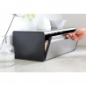 Brabantia Fall Front Bread Box 107852, 18 L, 46.5 x 25 cm, Wall-mounted, Fingerprint-resistant, Stainless Steel/Matte