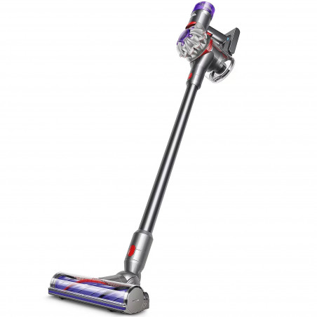 Вертикална прахосмукачка Dyson V8 Advanced 492636-01, 130AW, 540мл, 110000 rpm/min, Автономност до 40 мин, HEPA, Сребрист/Никел