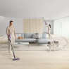 Вертикална прахосмукачка Dyson V8 Advanced 492636-01, 130AW, 540мл, 110000 rpm/min, Автономност до 40 мин, HEPA, Сребрист/Никел