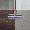 Ηλεκτρική σκούπα όρθιας τοποθέτησης Dyson V8 Advanced 492636-01, 130AW, 540ml, 110000 στροφές/λεπτό, Αυτονομία έως 40 λεπτά, HEPA, Ασήμι/Νικέλιο