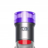 Aspirator vertical Dyson V8 Advanced 492636-01, 130AW, 540ml, 110000 rpm/min, Аutonomie pаnа la 40 min, HEPA, Argintiu