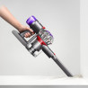 Aspirator vertical Dyson V8 Advanced 492636-01, 130AW, 540ml, 110000 rpm/min, Аutonomie pаnа la 40 min, HEPA, Argintiu
