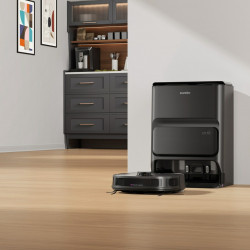 Eureka J12 Robot Vacuum Cleaner, 5000Pa, 3L, 300m², Up to 150 min runtime, LiDAR, DuoDetect AI 3D, Voice Control, HEPA 11, Black