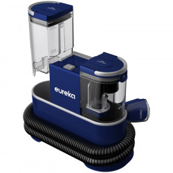 Aspirator pentru pete Eureka NEY100, 400W, 12.5 kPa, Curatare uscata si umeda, Capacitate apa curata si murdara 1.5l/0.8l, Albastru