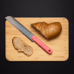 Trebonn Trilogy 1120108 Cutting Board Set with Stand and Grid, 34.5x24 cm, 3 pieces, Non-slip bottom, Multicolor