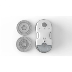 HUTT C7 Window Cleaning Robot, 90W, 80 ml, 5500Pa, AI Sensors, Built-in 650 mAh UPS, Smart Algorithm, White