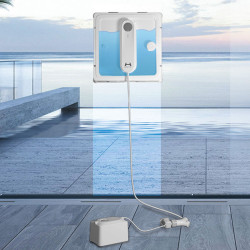 HUTT E+ Portable Battery for Window Robots, 5000 mAh, 25W Charging, Up to 90 Minutes of Run Time, White