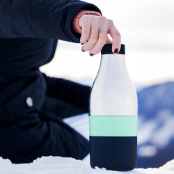 Sticla termica cu cutii integrate pentru alimente Trebonn Food&Hydrate 3 1622109, 170/320/450ml, Otel inoxidabil, Inox/Multicolor