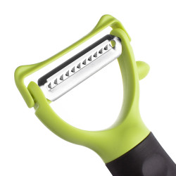 Αποφλοιωτής Trebonn Julie 1523204, 16.5 cm, Μαλακή λαβή, Ανοξείδωτο, Μαύρο/Κίτρινο